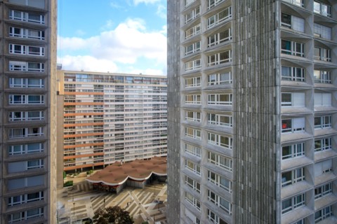 Paris, esplanade of Les Olympiades