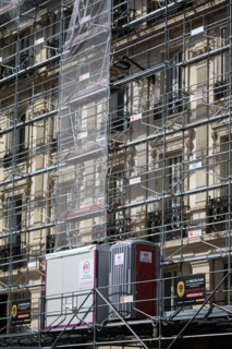 Paris, travaux de ravalement