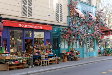 Paris, brasserie "Villa Marquise"