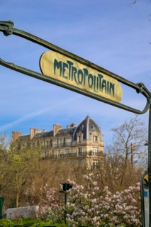 Paris, entrée du métro