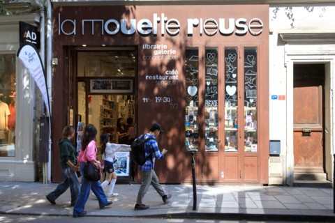 Bookshop La Mouette Rieuse, Paris