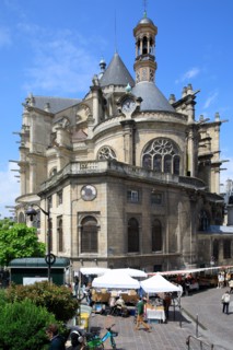 Chevet of the Church of St. Eustache, Paris
