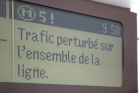 Public Transport Disruption, Paris