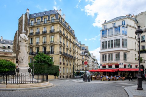 Paris, Place Saint-Georges