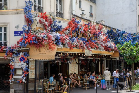 Paris, café Le Vrai Paris