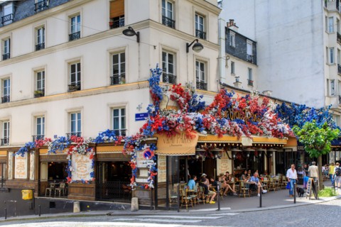 Paris, café Le Vrai Paris