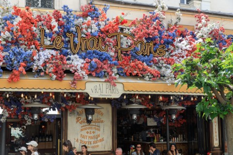 Paris, café Le Vrai Paris
