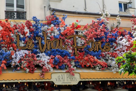 Paris, café Le Vrai Paris