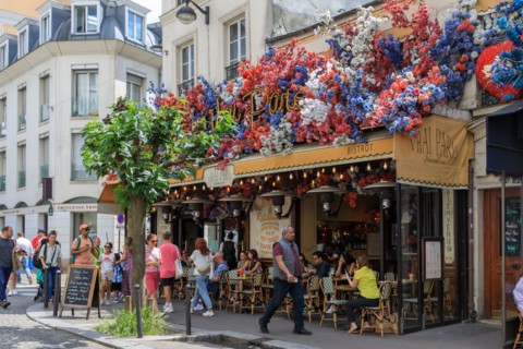 Paris, café Le Vrai Paris