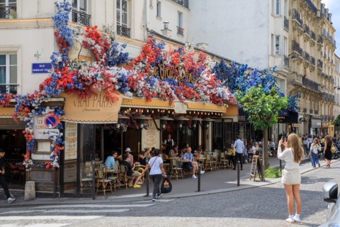Paris, café Le Vrai Paris