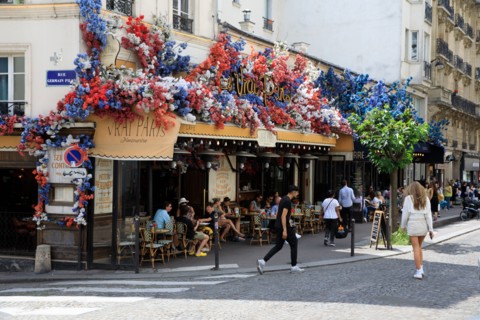 Paris, café Le Vrai Paris