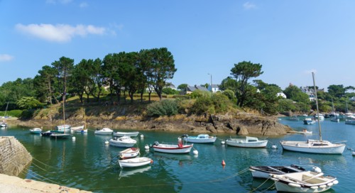 Port de Doëlan à Clohars-Carnoët, Finistère