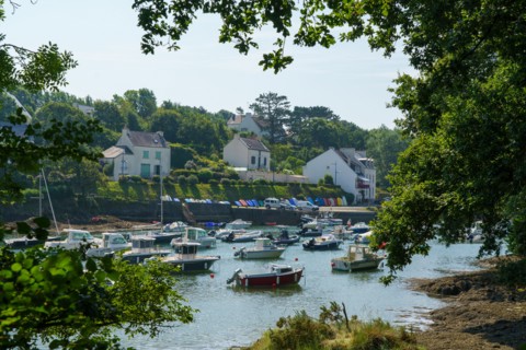 Port de Doëlan à Clohars-Carnoët, Finistère