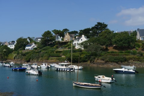 Port de Doëlan à Clohars-Carnoët, Finistère