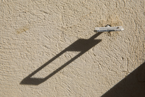 Ombre sur un mur