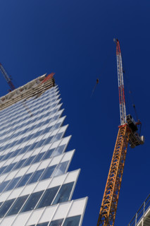 Paris, the Tour Triangle construction site