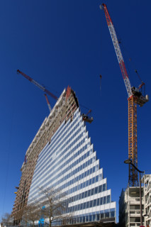 Paris, the Tour Triangle construction site