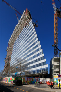 Paris, the Tour Triangle construction site
