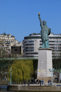 Paris, statue de la Liberté