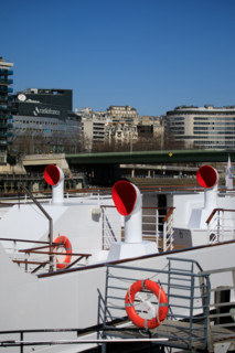 Paris, the Seine river