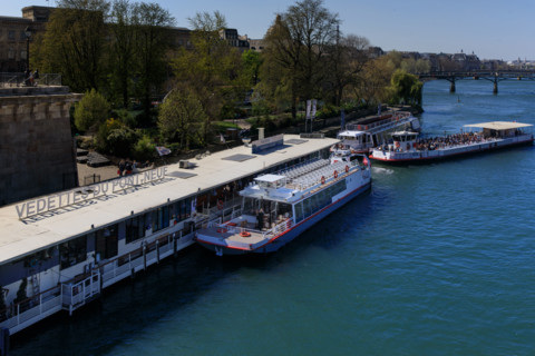 Paris, the Seine river