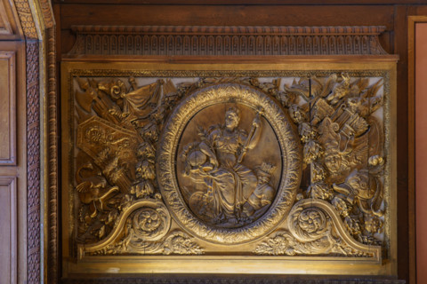 Paris, Louvre Museum, the Chambre de Parade