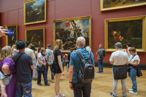 Delacroix, La Liberté guidant le peuple