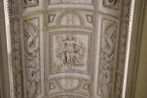 Paris, Louvre Museum, Escalier Henri II