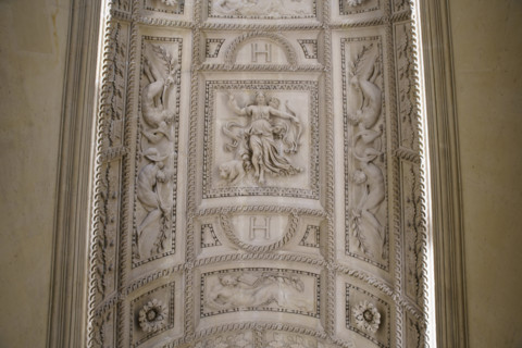 Paris, Louvre Museum, Escalier Henri II