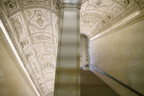 Paris, Louvre Museum, Escalier Henri II