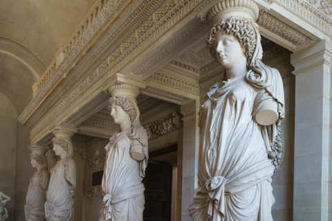 Paris, Musée du Louvre, Salle des Cariatides