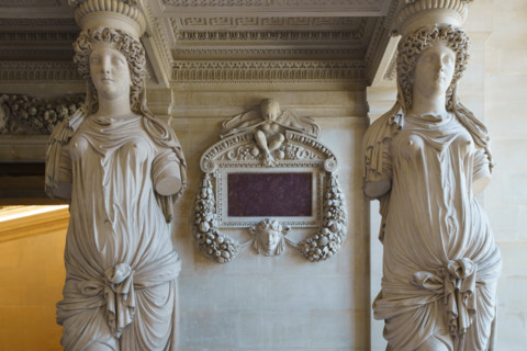 Paris, Musée du Louvre, Salle des Cariatides
