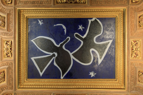 Paris, Musée du Louvre, "Les Oiseaux" de Georges Braque