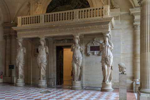 Paris, Musée du Louvre, Salle des Cariatides