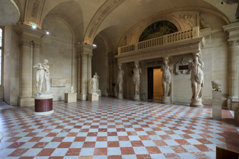Paris, Musée du Louvre, Salle des Cariatides