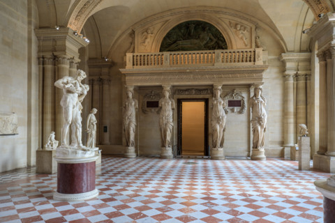 Paris, Musée du Louvre, Salle des Cariatides