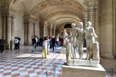 Paris, Musée du Louvre, Salle des Cariatides
