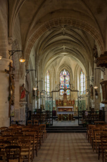 france, région Hauts de france, Somme, Ault, eglise saint Pierre,