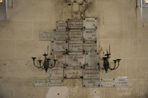 france, région Hauts de france, Somme, Ault, eglise saint Pierre, ex voto
