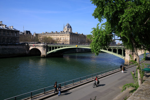 Paris, the quays of the Seine
