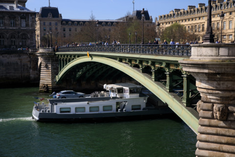 Paris, the quays of the Seine