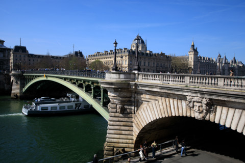 Paris, the quays of the Seine