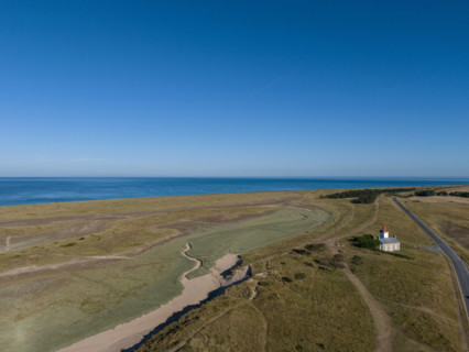 france, region Normandie, Manche, cotentin, Agon coutainville, pointe d'Agon,