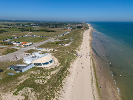 france, region Normandie, Manche, cotentin, plages du debarquement, Sainte-Marie du Mont,  Utah