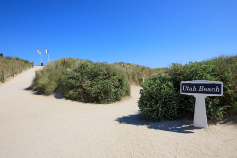 france, region Normandie, Manche, cotentin, plages du debarquement, Sainte-Marie du Mont,  Utah