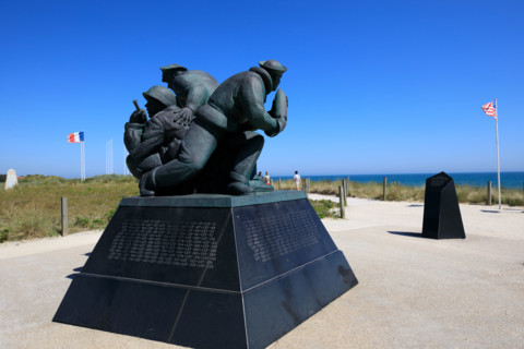 france, region Normandie, Manche, cotentin, plages du debarquement, Sainte-Marie du Mont,  Utah