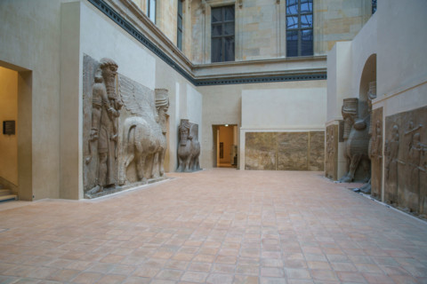 Paris, Musée du Louvre, salle du Département des Antiquités Orientales