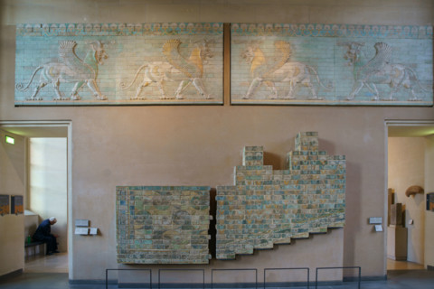 Paris, Musée du Louvre, Décors provenant du palais de Darius Ier à Suse