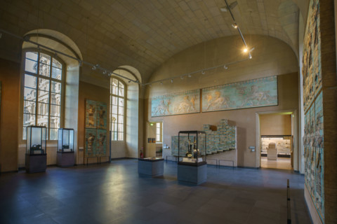 Paris, Musée du Louvre, Décors du palais de Darius 1er à Suse