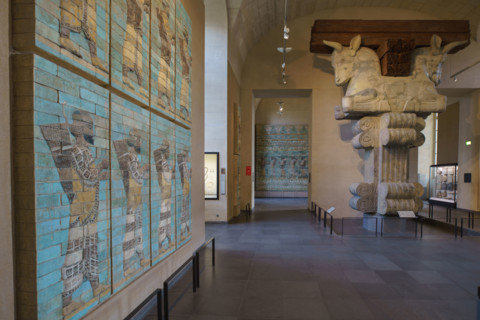 Paris, Musée du Louvre, Décors du palais de Darius 1er à Suse